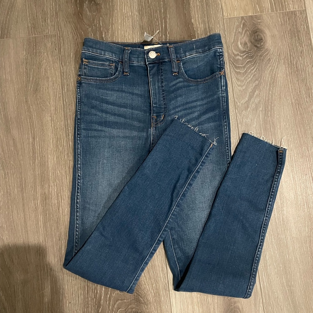 Madewell high rise road-tripper jeans